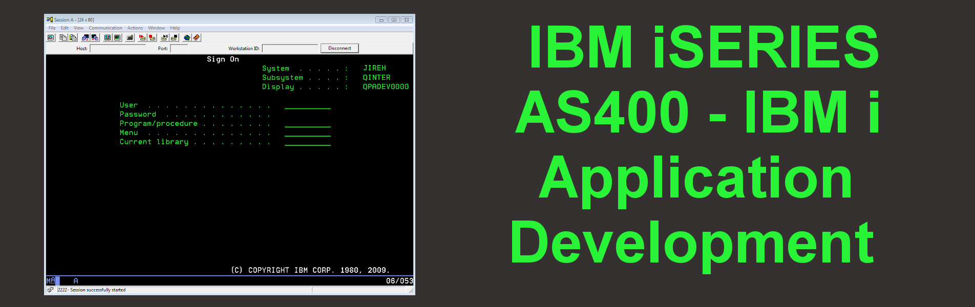 as400 as/400 as-400 ibm i series development